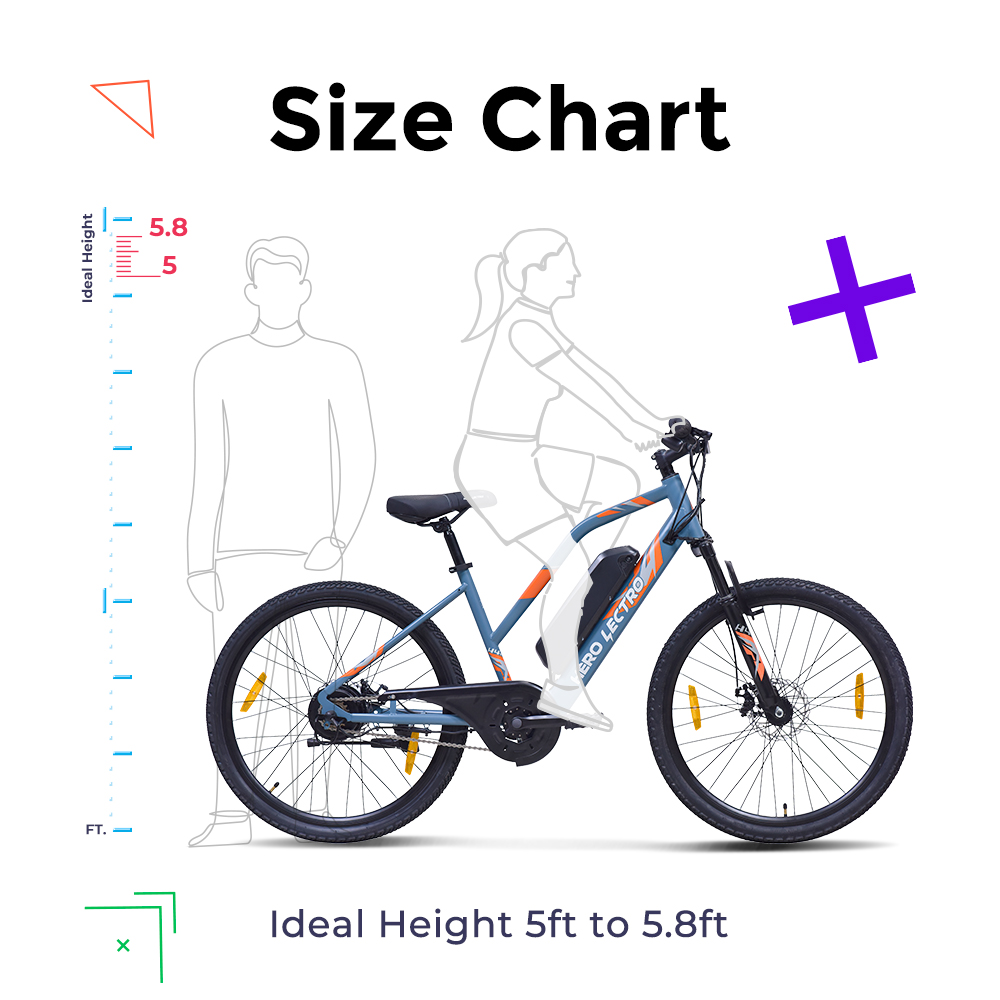 H4 - 26T Single Speed Electric Cycle