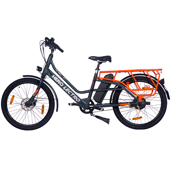 Hero Lectro Winn X E-Bike - Orange & Black