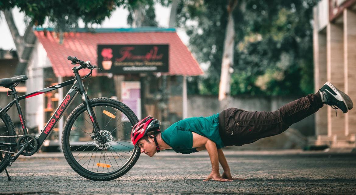 Workout on an Electric Bike - Hero Lectro